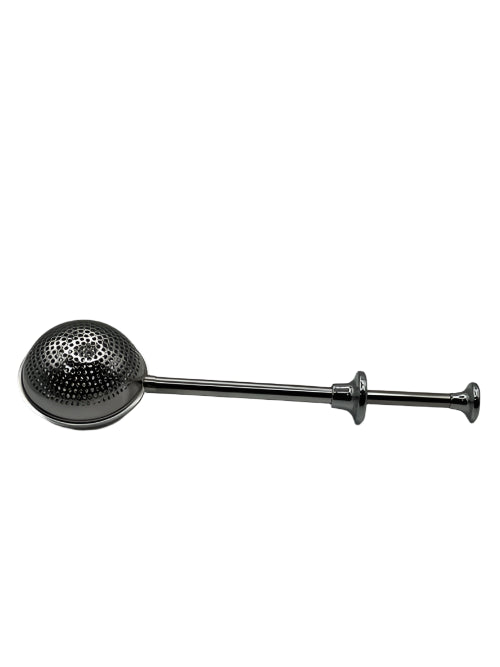 Stainless steel snap ball tea infuser